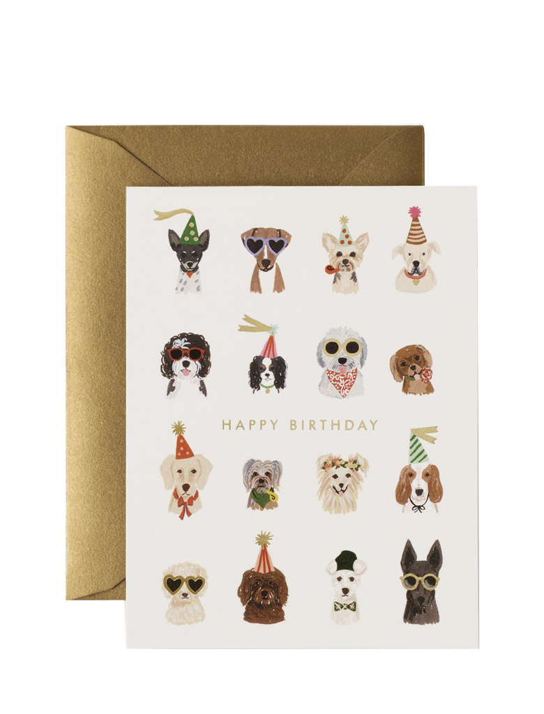 Party Pups Birthday Card