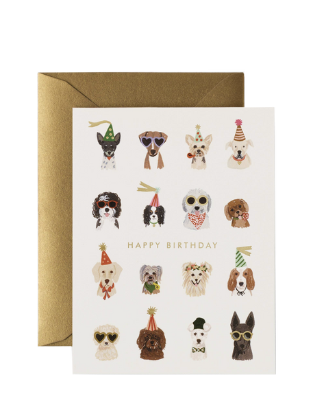 Party Pups Birthday Card