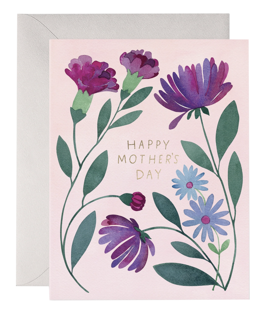 Purple Flower Mothers Day