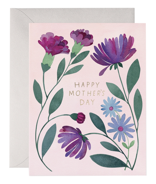 Purple Flower Mothers Day