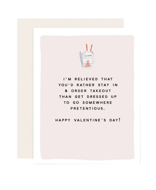 Relieved Valentine