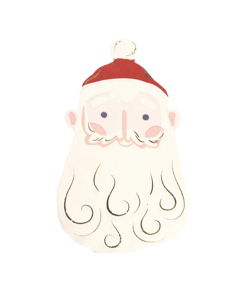 Santa Claus Cocktail Napkin