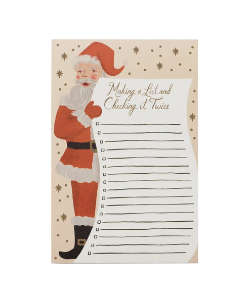 Santa's List Notepad