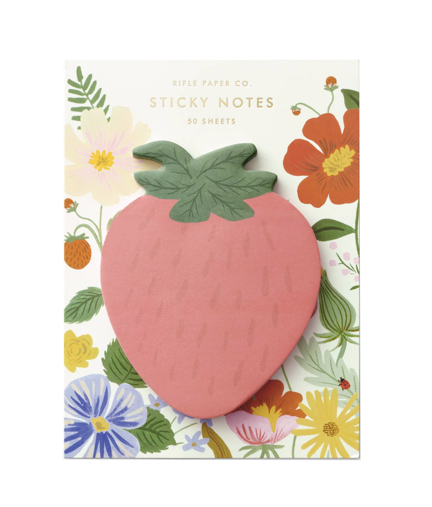 Strawberry Sticky Notes