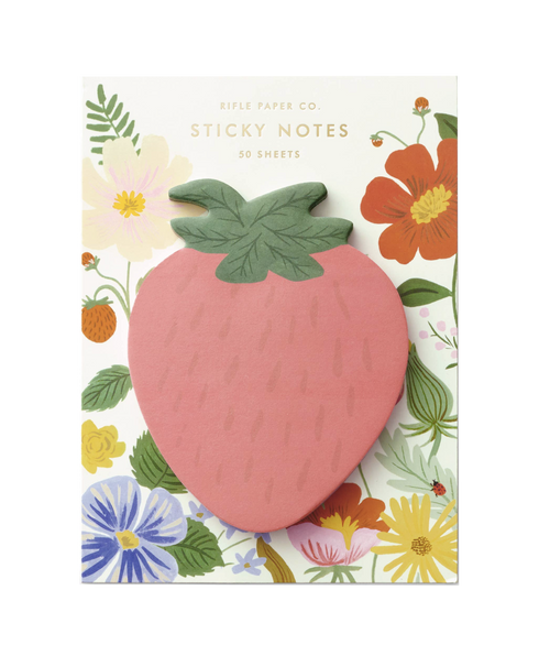 Strawberry Sticky Notes