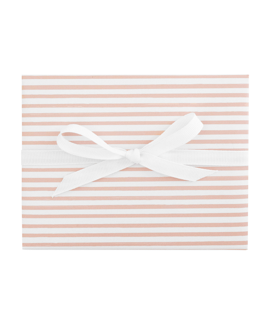 Rose Painted Stripe Wrapping Sheets