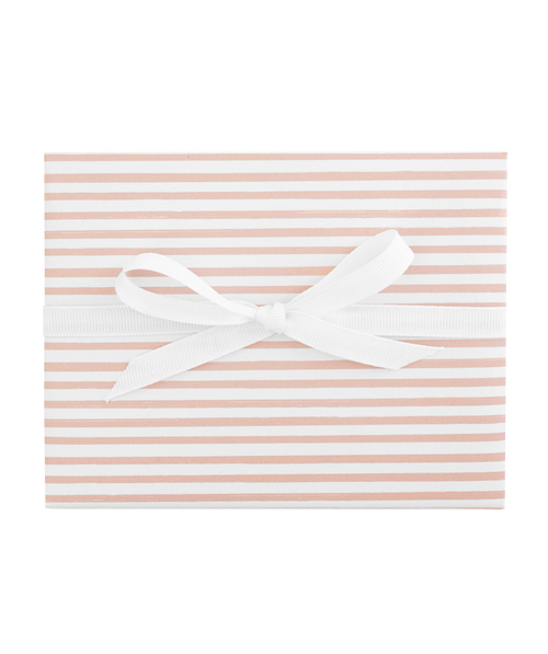 Rose Painted Stripe Wrapping Sheets