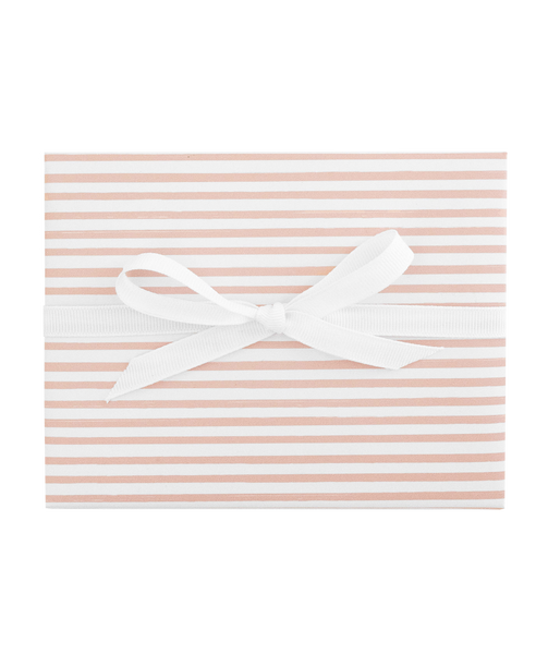 Rose Painted Stripe Wrapping Sheets