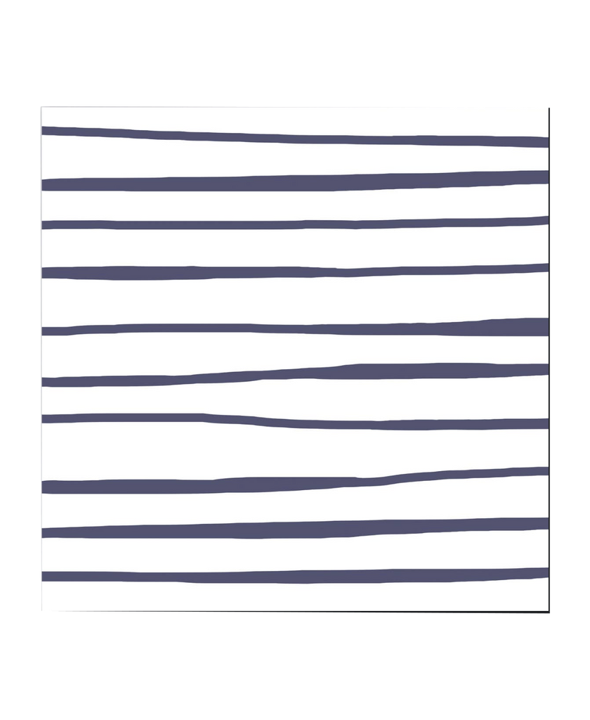 Navy Stripes Gift Wrap