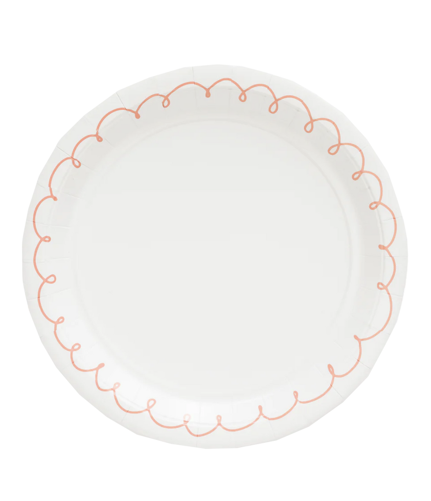 Pink Swirl Small Plate