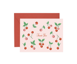 Cherries Thank You Card