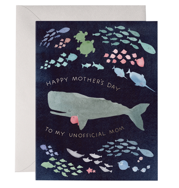 Unofficial Mom- Mothers Day Card
