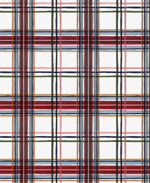 Tartan Wrapping Paper Sheets