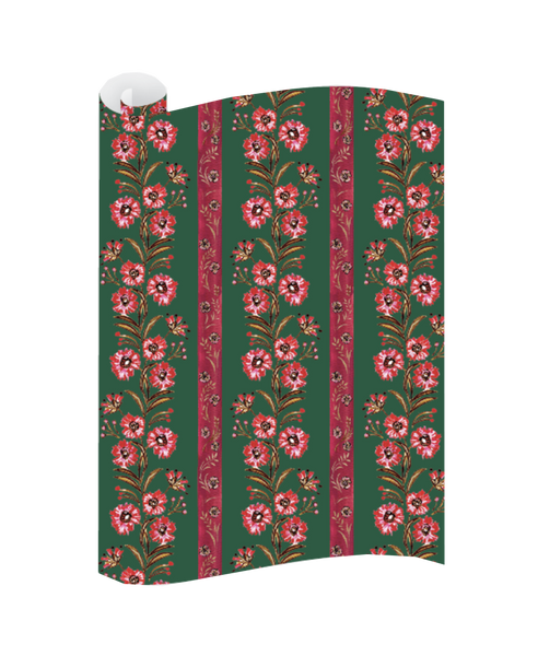 Ruby Vine Wrapping Paper Sheets