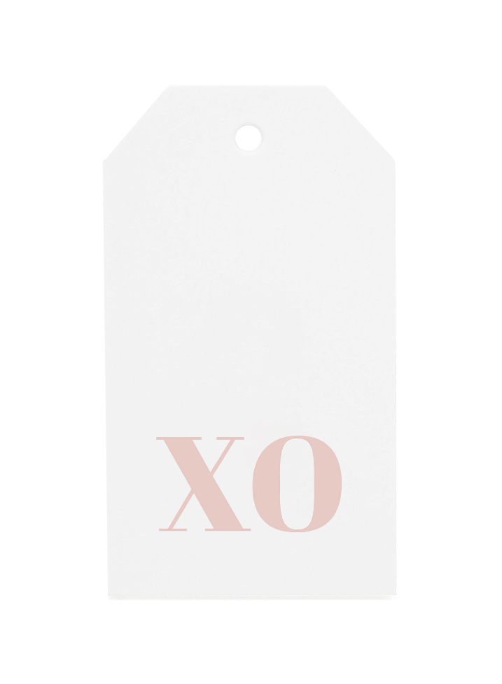 Rose XO Gift Tags