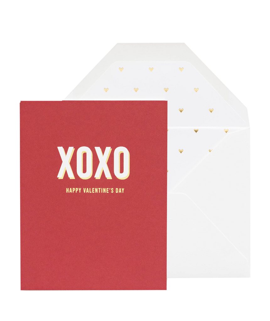 Xoxo Happy Valentine's Day Card