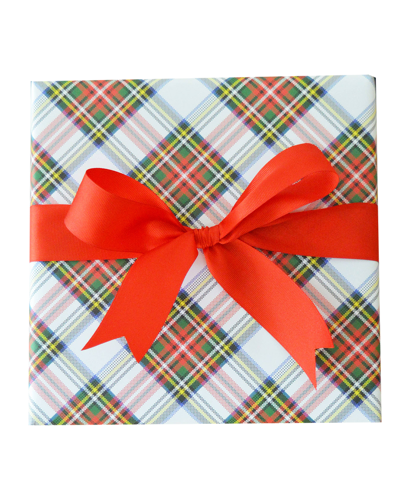 Stewart Plaid Gift Wrap Sheets