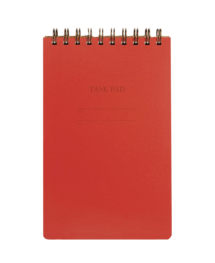 Task Pad - Warm Red
