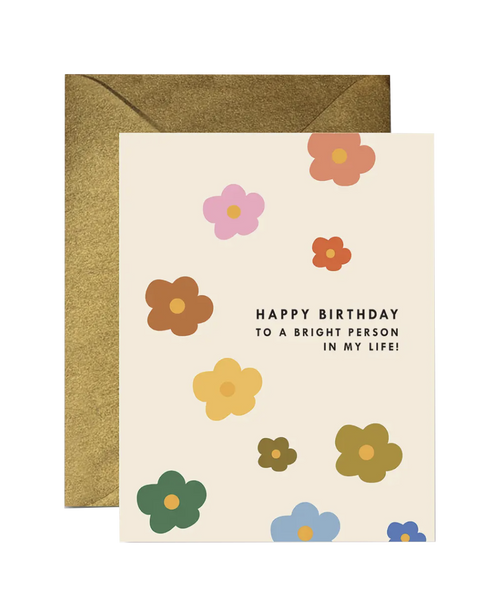 Mod Floral Bright Person