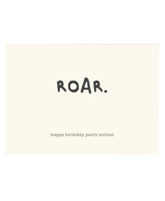 Birthday Roar