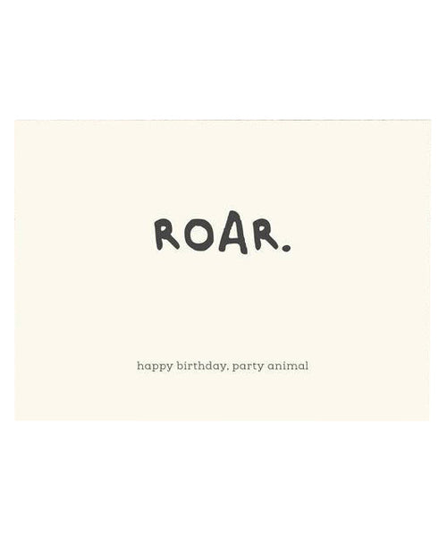 Birthday Roar