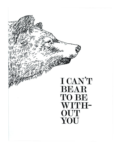 Can't Bear It