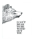 Can't Bear It