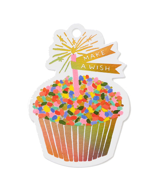 Cupcake Die-Cut Tags