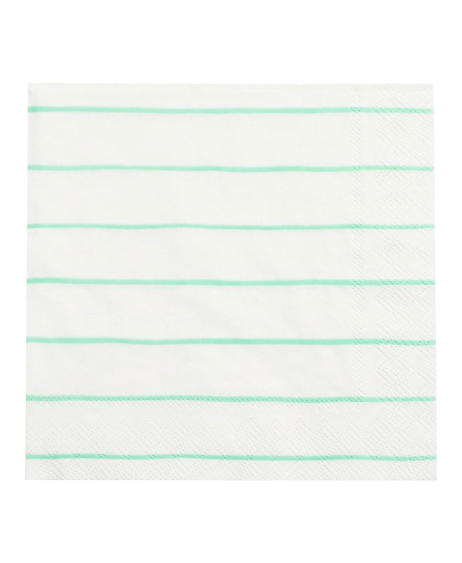 Frenchie Napkins - Mint