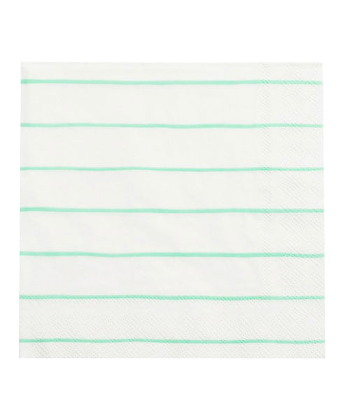 Frenchie Napkins - Mint