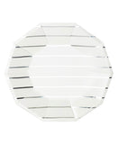 Frenchie Large Plates - Silver
