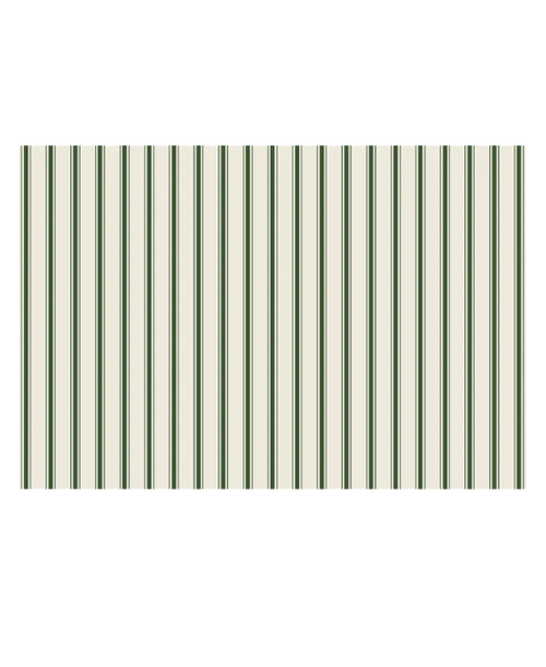 Green Ribbon Stripe Placemat