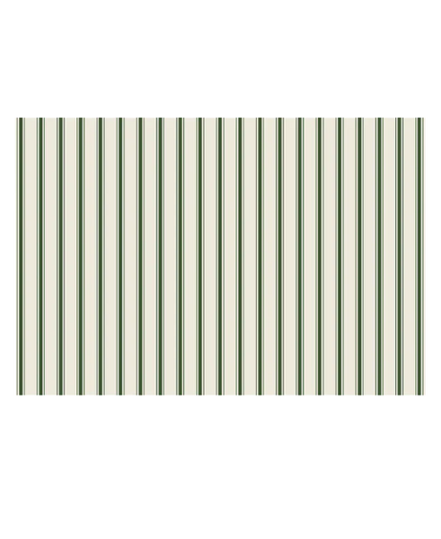 Green Ribbon Stripe Placemat