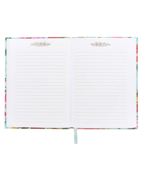 Garden Party Fabric Journal