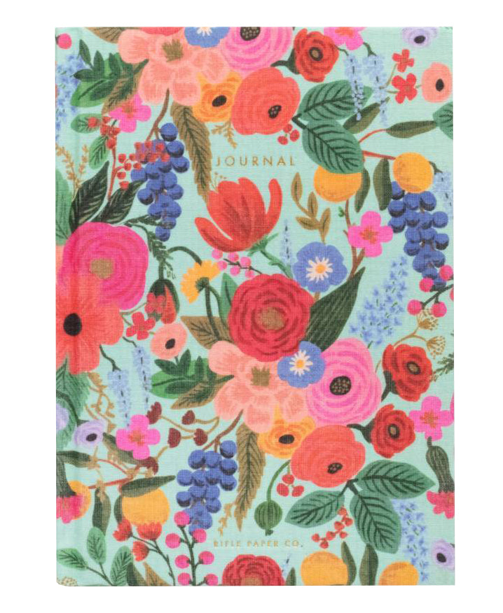 Garden Party Fabric Journal