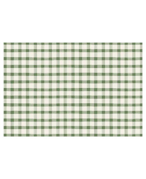 Green Check Placemat