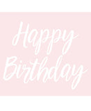 Happy Birthday Script Banner