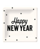 Happy New Year Plates
