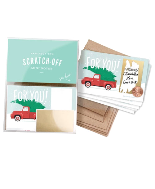 Holiday Scratch-Off Mini Notes
