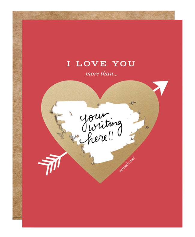 Scratch-Off Love You More Than