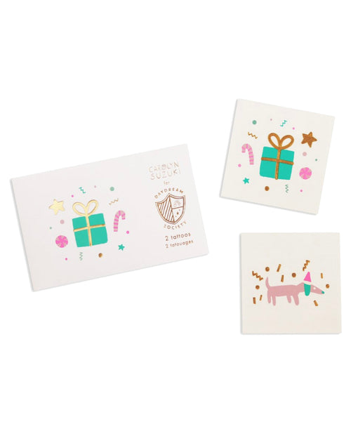 Merry & Bright Temporary Tattoos
