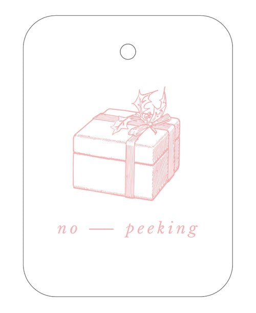 *No Peeking Gift Tags