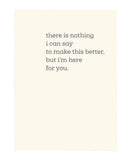 Nothing I Can Say