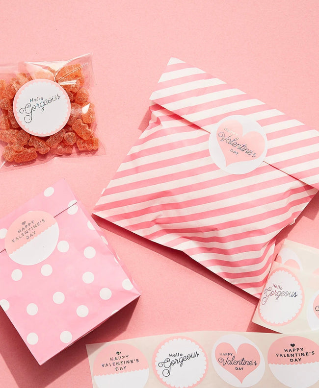 Gift Stickers - Pink Valentine