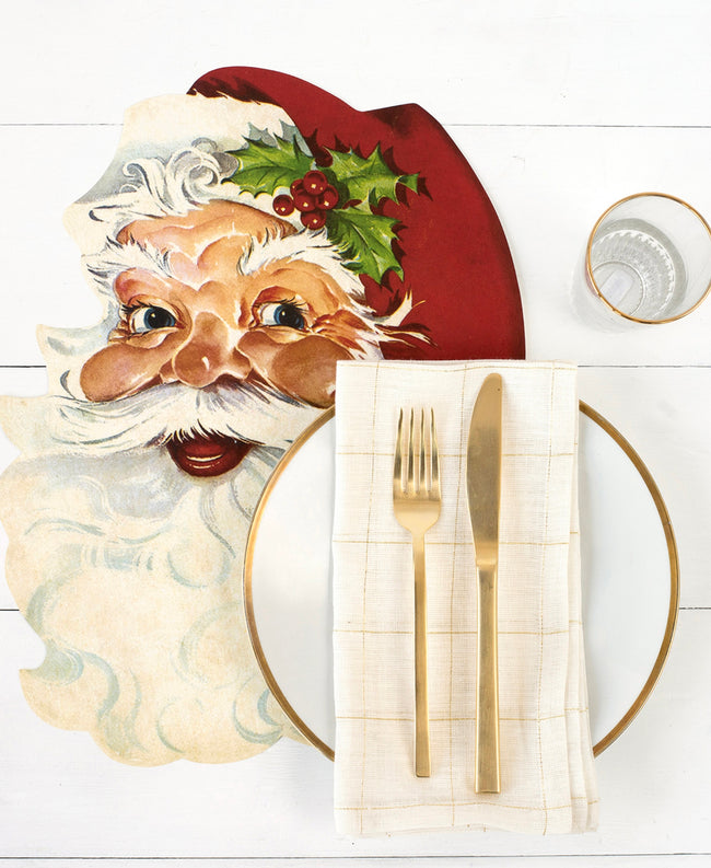 Santa Die-Cut Placemat