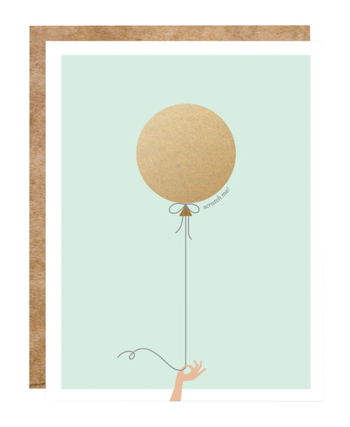 Scratch-Off Balloon