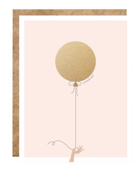 Scratch-Off Balloon