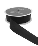 Black Wrinkled Ribbon