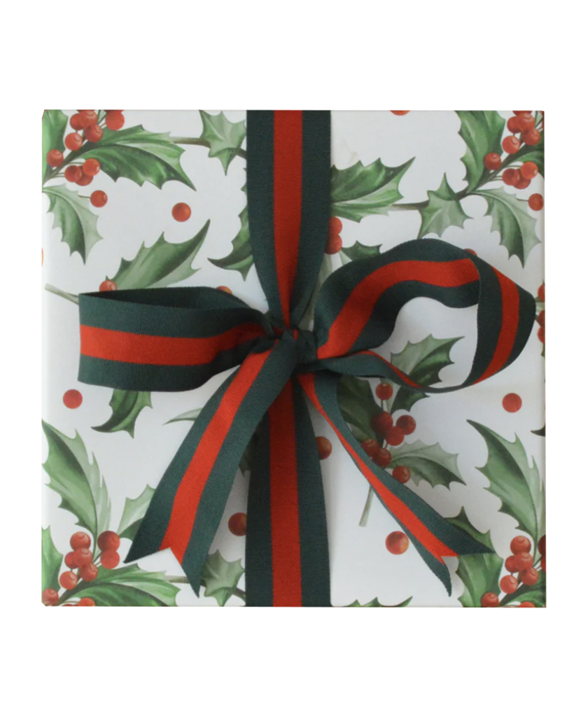 Holly Gift Wrap Sheets