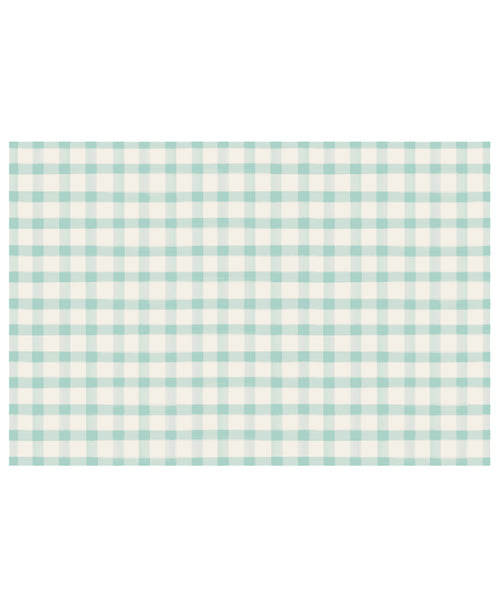 Seafoam Check Placemat